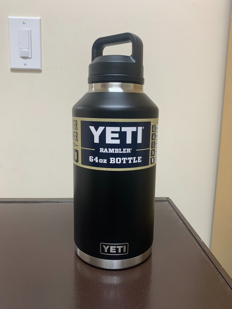 Yeti Rambler 64oz Bottle Black - New!!! Free Shipping