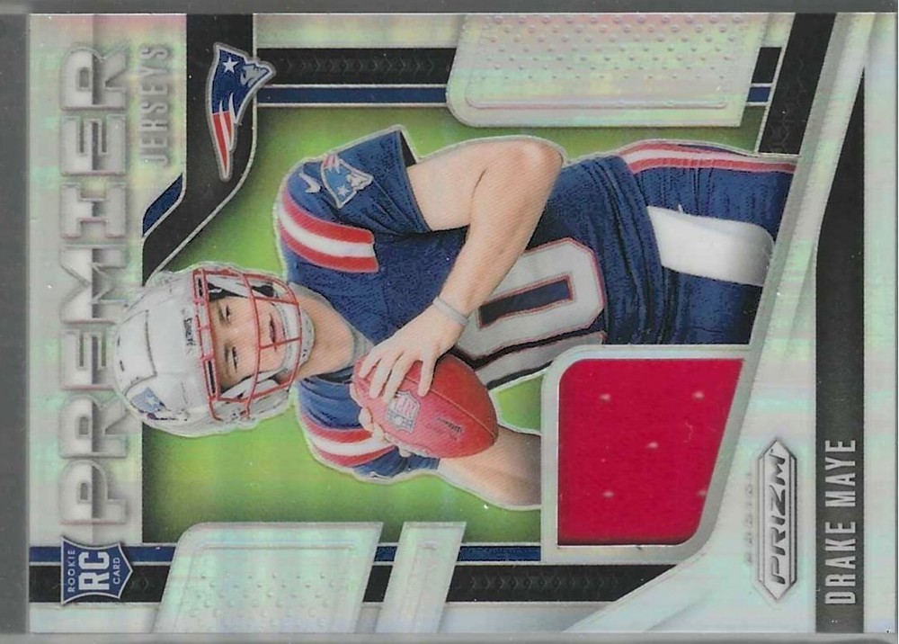 2024 Panini Prizm - Premier Jerseys Drake Maye #PJ-DME (MEM, RC)