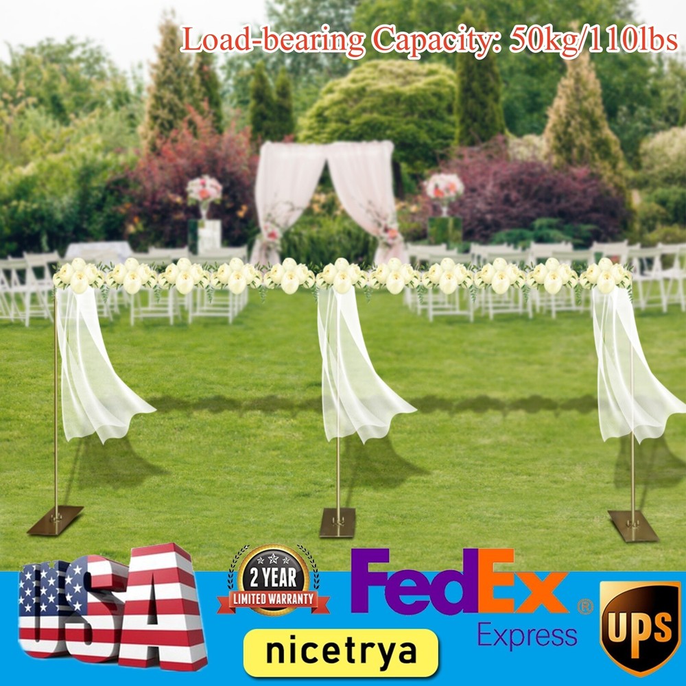Professional Square Arch Backdrop Stand Kit for Weddings and Party Decorations