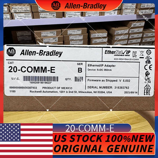 NEW Sealed ALLEN BRADLEY 20-COMM-E Ser B Ethernet/IP Adapter Free Ship