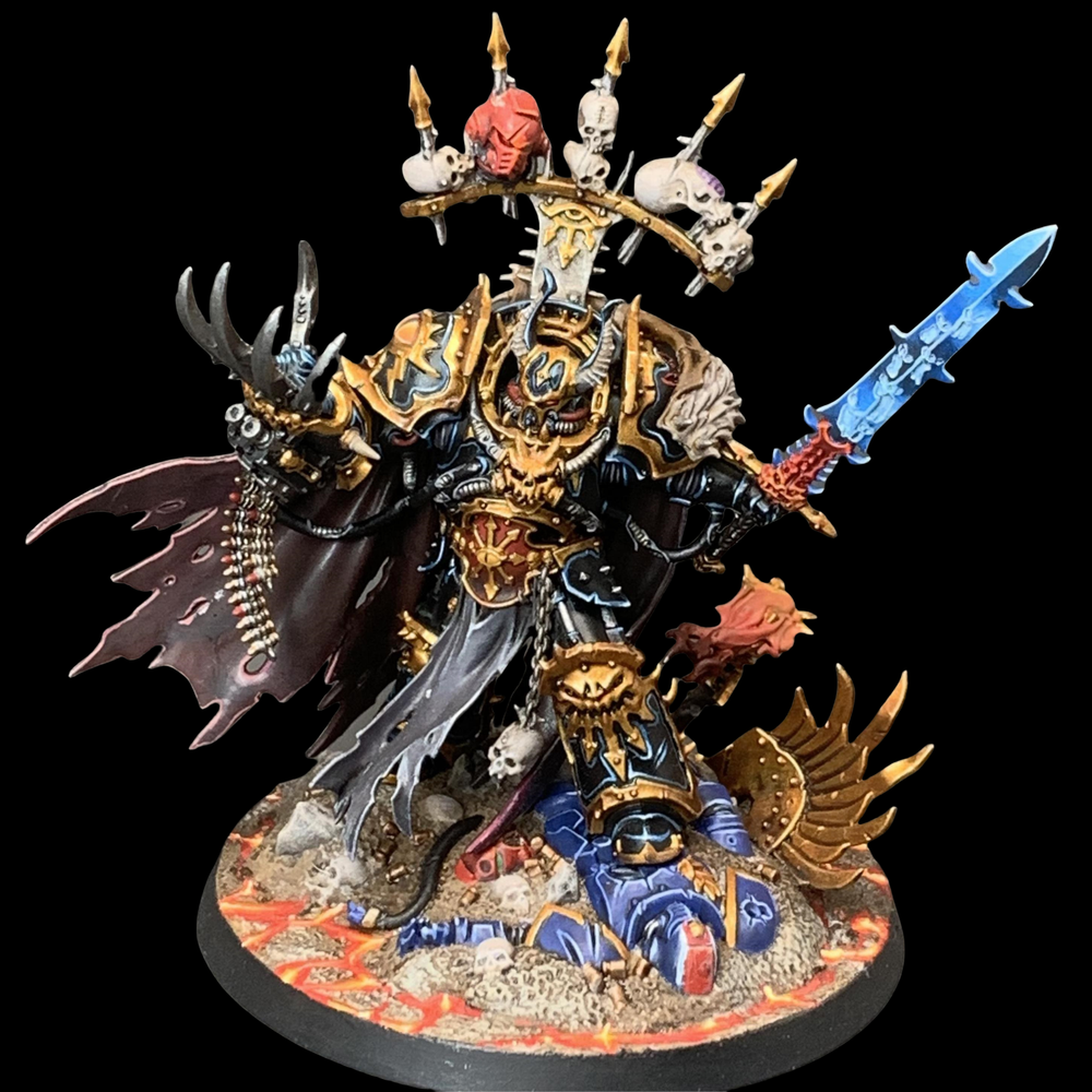 Warhammer 40K Painted Chaos Space Marines Abaddon The Despoiler Armyee Gallery
