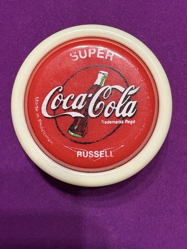 Vintage Toy Yo-yo Coca Cola Super Russel 90s Years