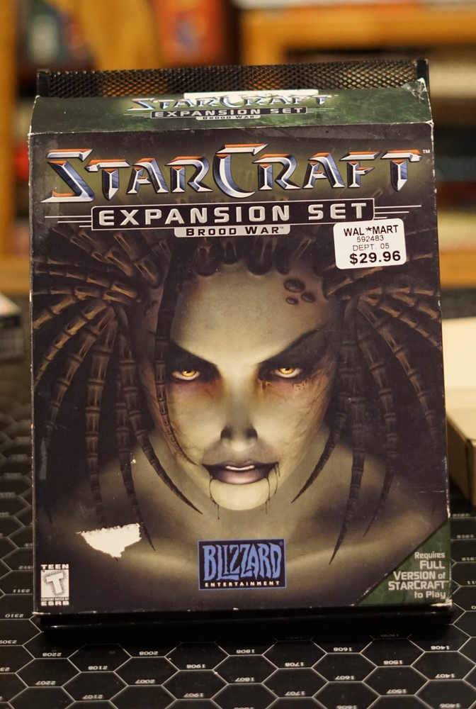 StarCraft Expansion Set Brood War Big Box PC Game | 1998  Blizzard