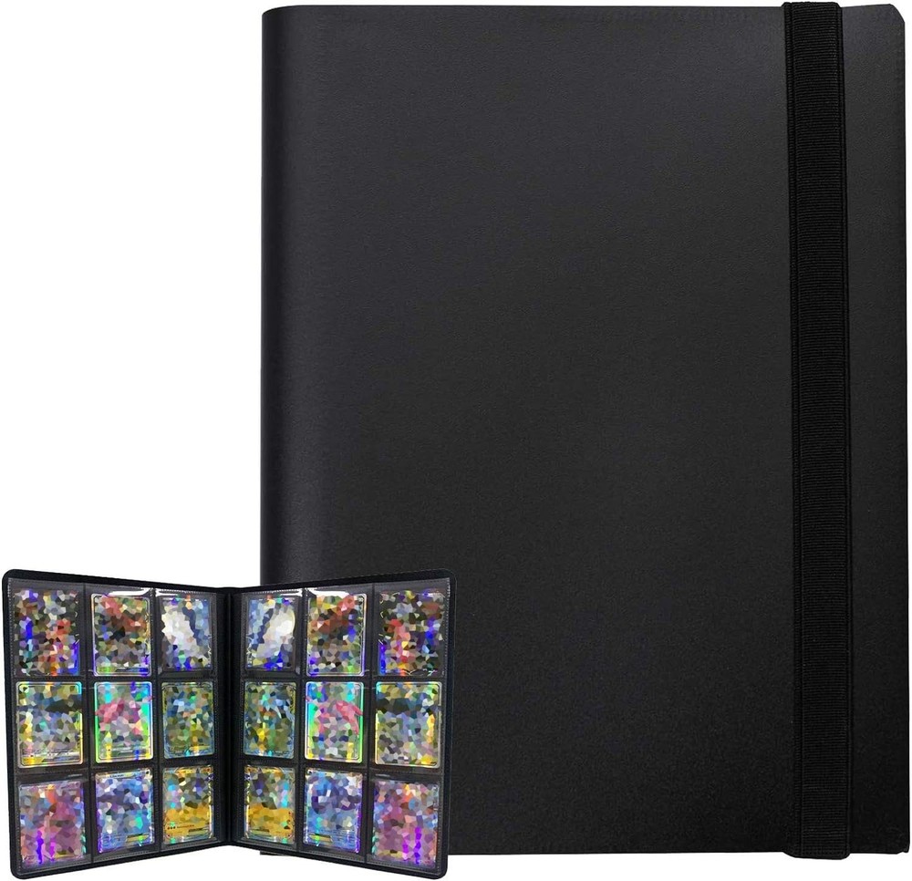 9-Pocket Trading Card Binder for Baseball, Yugioh, MTG Cards