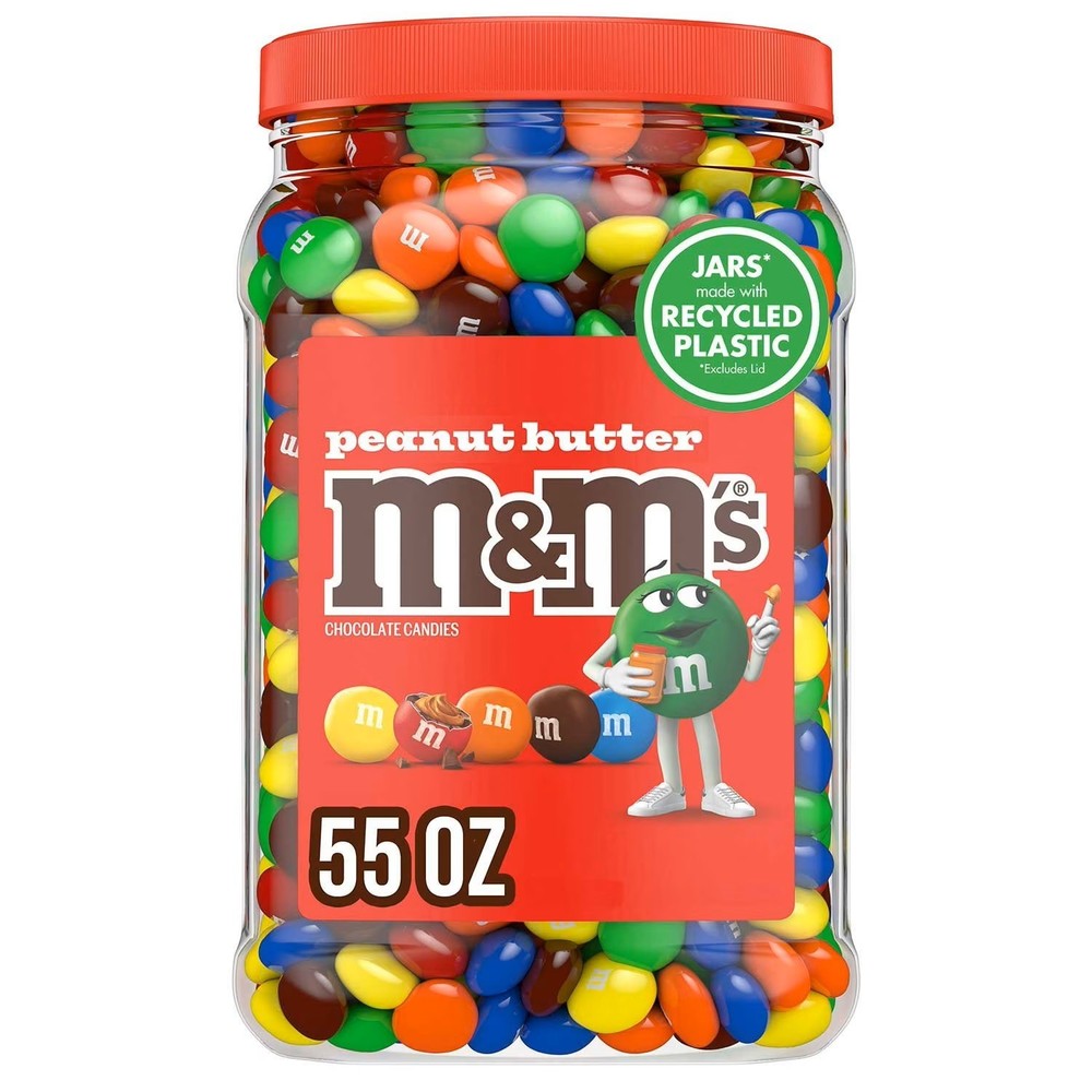 M&M'S Peanut Butter Milk Chocolate Candy, 55 oz Free Shipping Best price!!