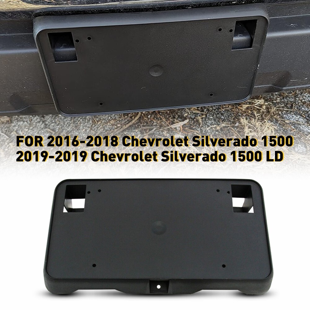 2019 Chevy Silverado 1500 Front License Plate Bracket GM1068172 23354526