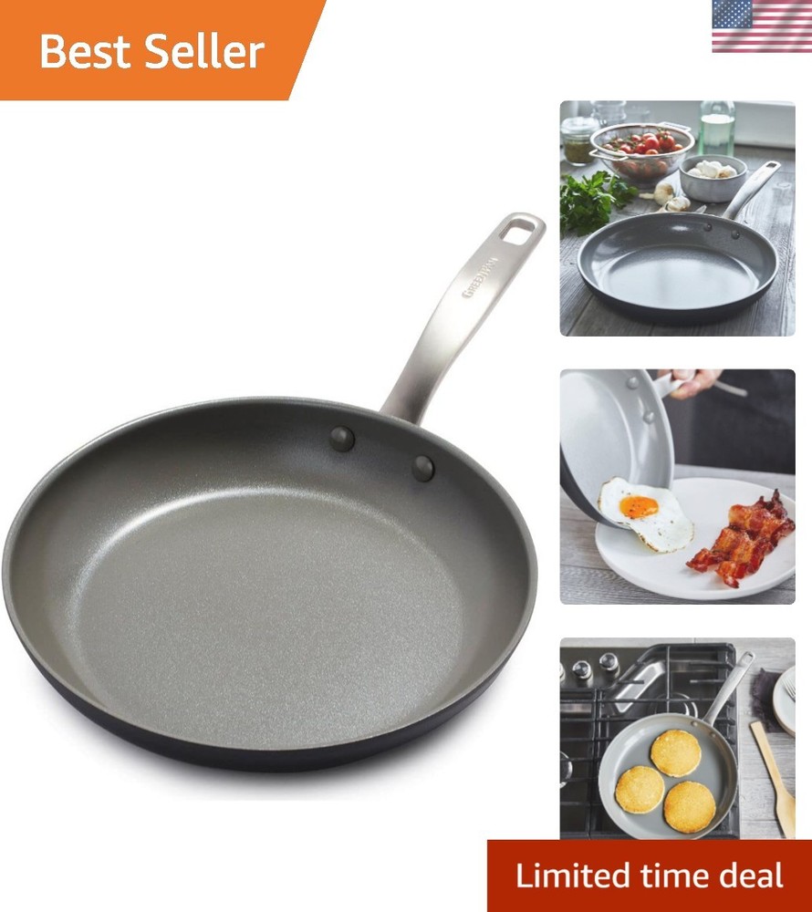 Chatham 10-Inch PFAS-Free Ceramic Nonstick Frying Pan Dishwasher Safe