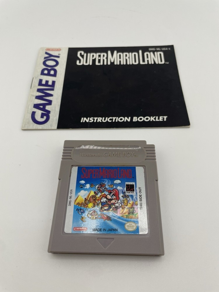 Super Mario Land #1 (Nintendo GAME BOY) w/Manual TESTED