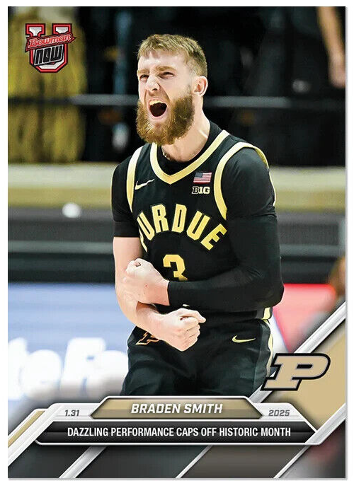 PRESALE 2024-25 Bowman U Now Braden Smith Dazzling Performance Historic #56-image