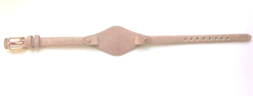 FOSSIL Original Replacement Leather Strap ES3262 Watch Band Beige With Pad 8 Mm