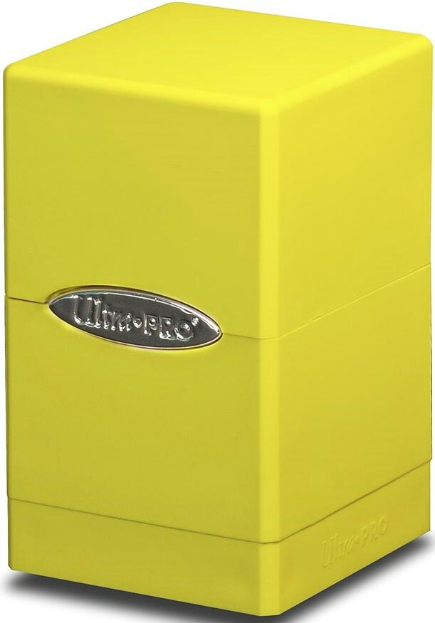 Caja de cubierta de torre satinada - amarillo ultra profesional suministro de juegos totalmente nuevo abugames