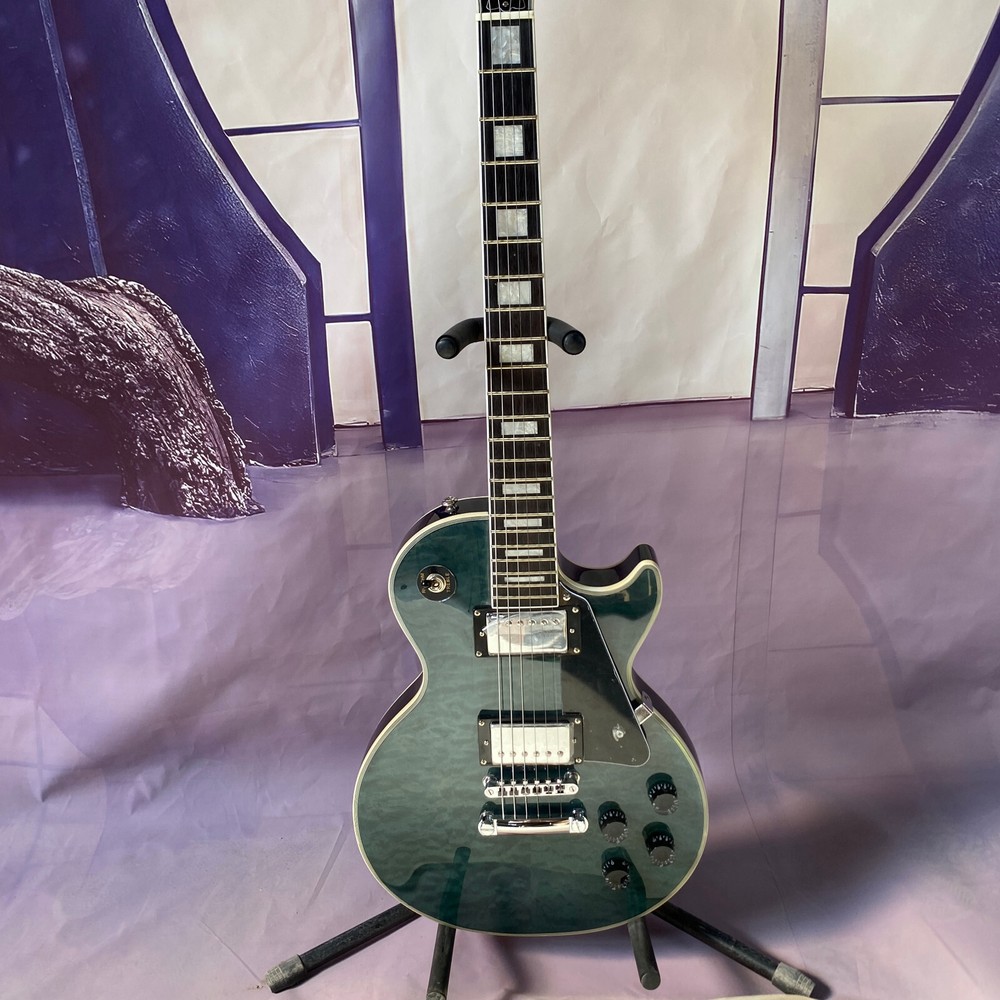 Hot sale LP electric guitar Rosewood Fingerboard Christmas Tree Matching-image