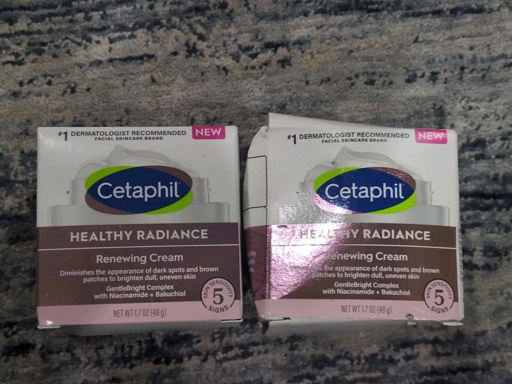 2 PACK Cetaphil Healthy Radiance Renewing Cream-1.7 oz.