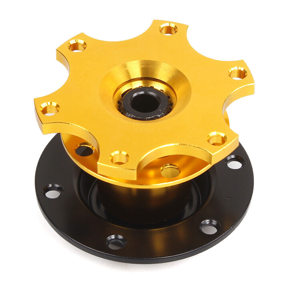 Universal Car Steering Wheel Quick Release HUB Racing Adapter Snap Off Boss Kit