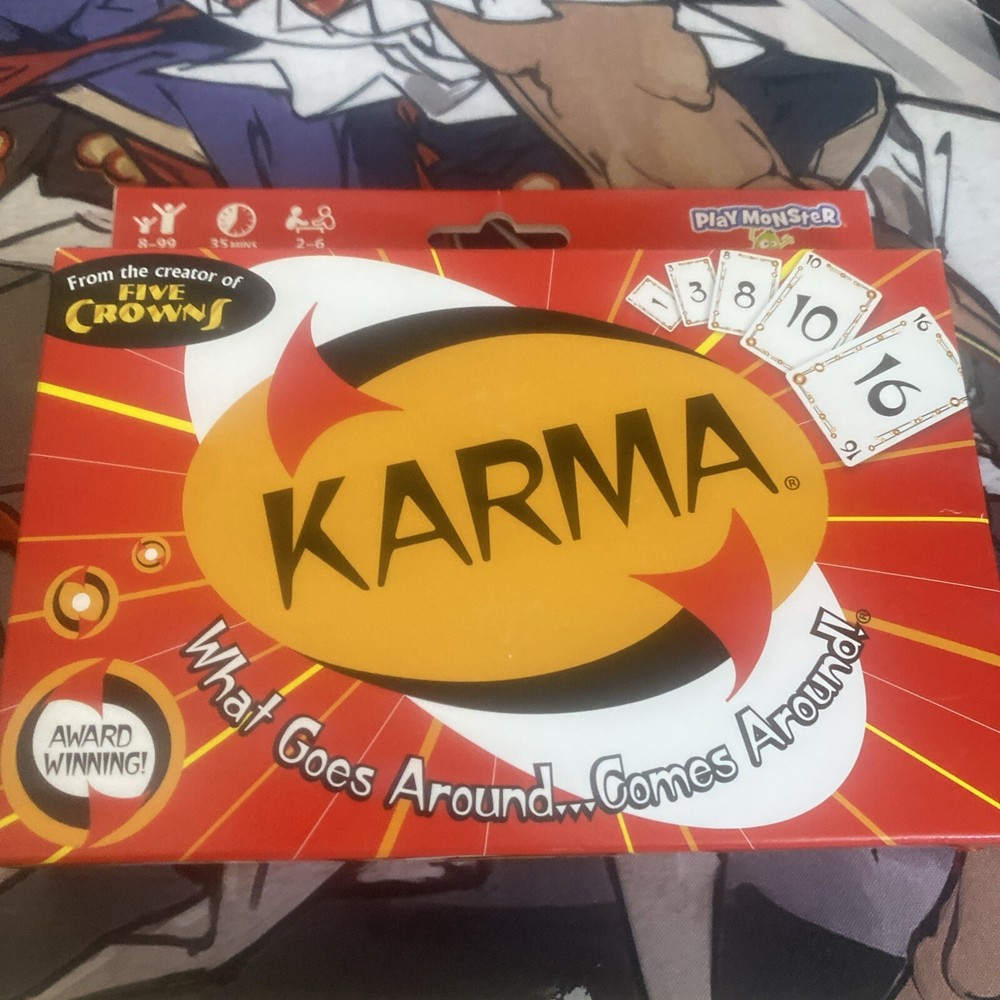 Set Enterprises - KARMA - What Goes Around... Comes Around! Game ( Cards SEALED)