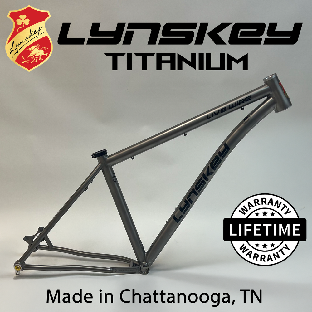 FLASH SALE Mountain Bike Hardtail Titanium Frame  LIVEWIRE All Sizes Available-image