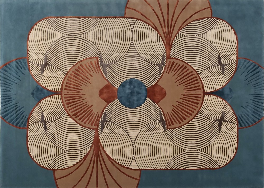 Hand Tufted Wool Area Rug 7x10 ft And Messag For Custom & Other Size