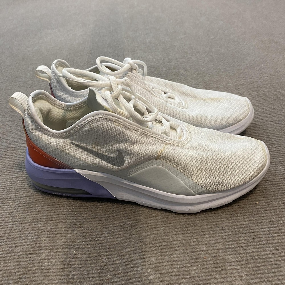 Nike Air Max Shoes Womens Size 9 White Cushioned Running Sneakers CW5594-100