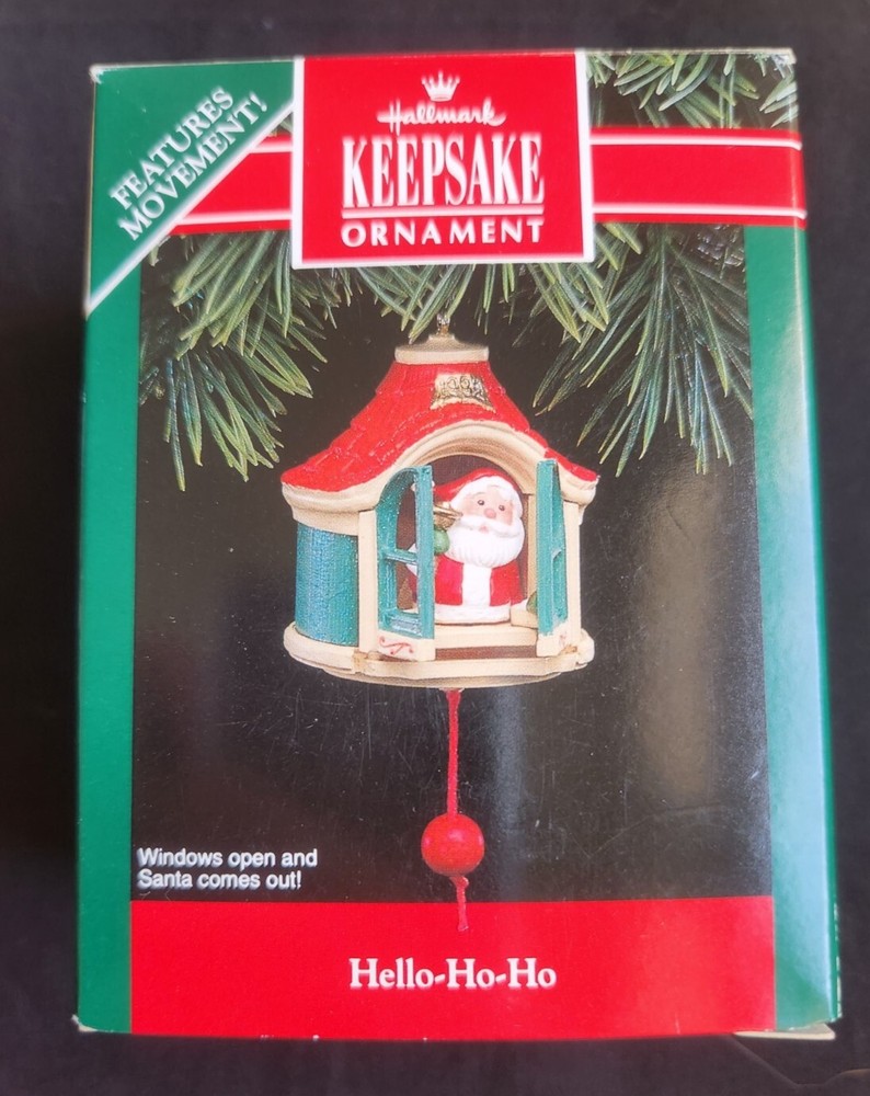 Hallmark Ornament Hello-Ho-Ho 1992 NIB