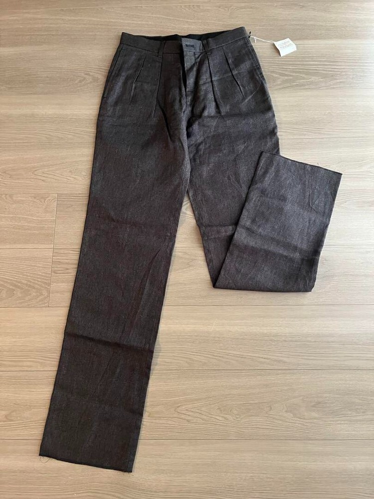 Issey Miyake Linen 100% Pants Straight Slacks Business Men Size 1/XS-S Used