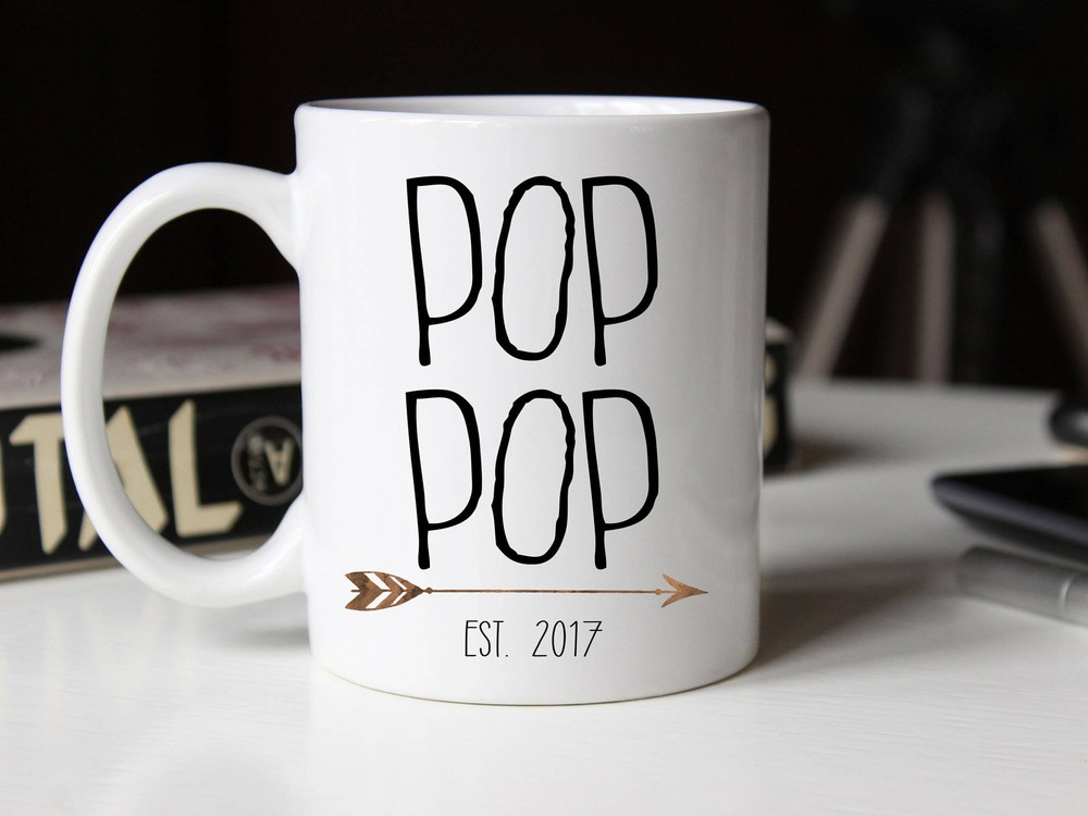 Grandpa Mug Grandpa Gift Pop Pop Mug Fathers Day New Grandpa Gift For Husband