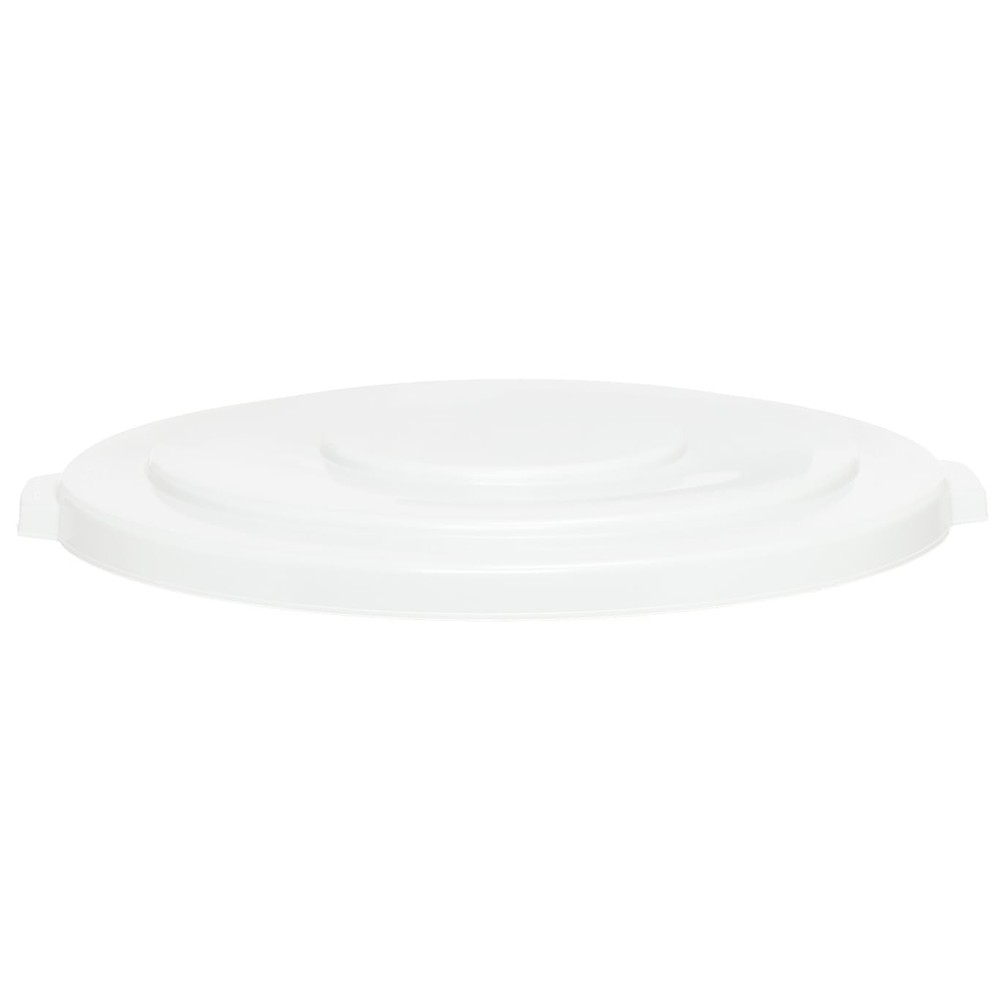 Continental 2001WH White Lid For Round 20 Gal Huskee Receptacles