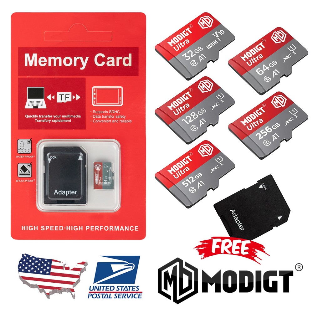 Ultra Micro SD Memory Card High-capacity Best Fortablets/Nintendo Switch LOT