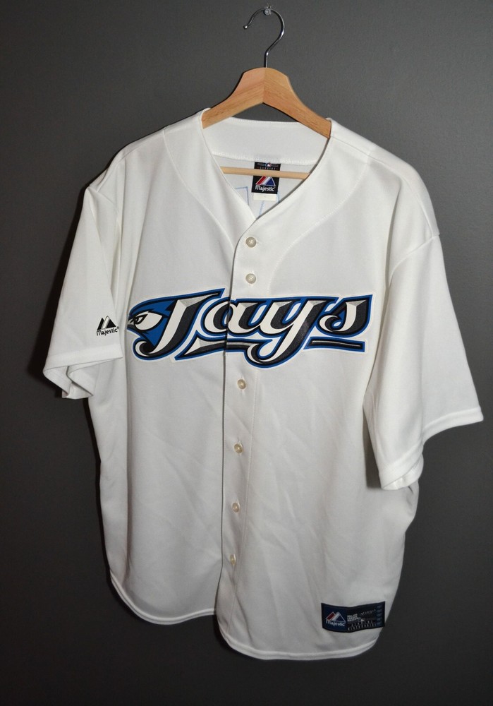 Toronto Blue Jays Ricky Romero 2005 White Logo Jersey XL USA Made