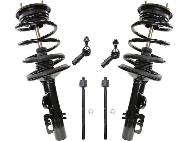 Mercury Montego Strut Coil Spring & Tie Rod End Kit by Detroit Axle 29735BQCC