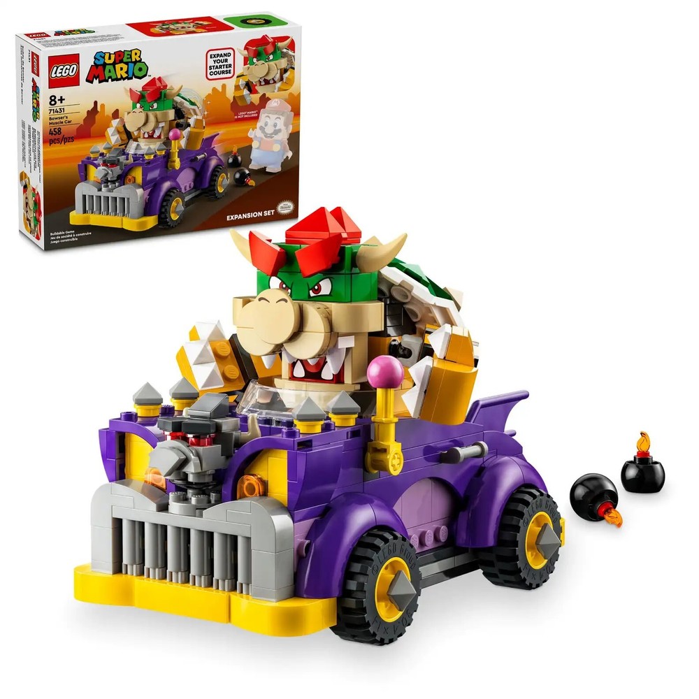 LEGO Super Mario: Bowser's Muscle Car Expansion Set (71431)