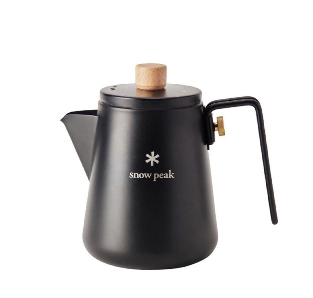 Snow Peak Field Varistor Kettle stainless steel 1.0L Online black Edition FS JP
