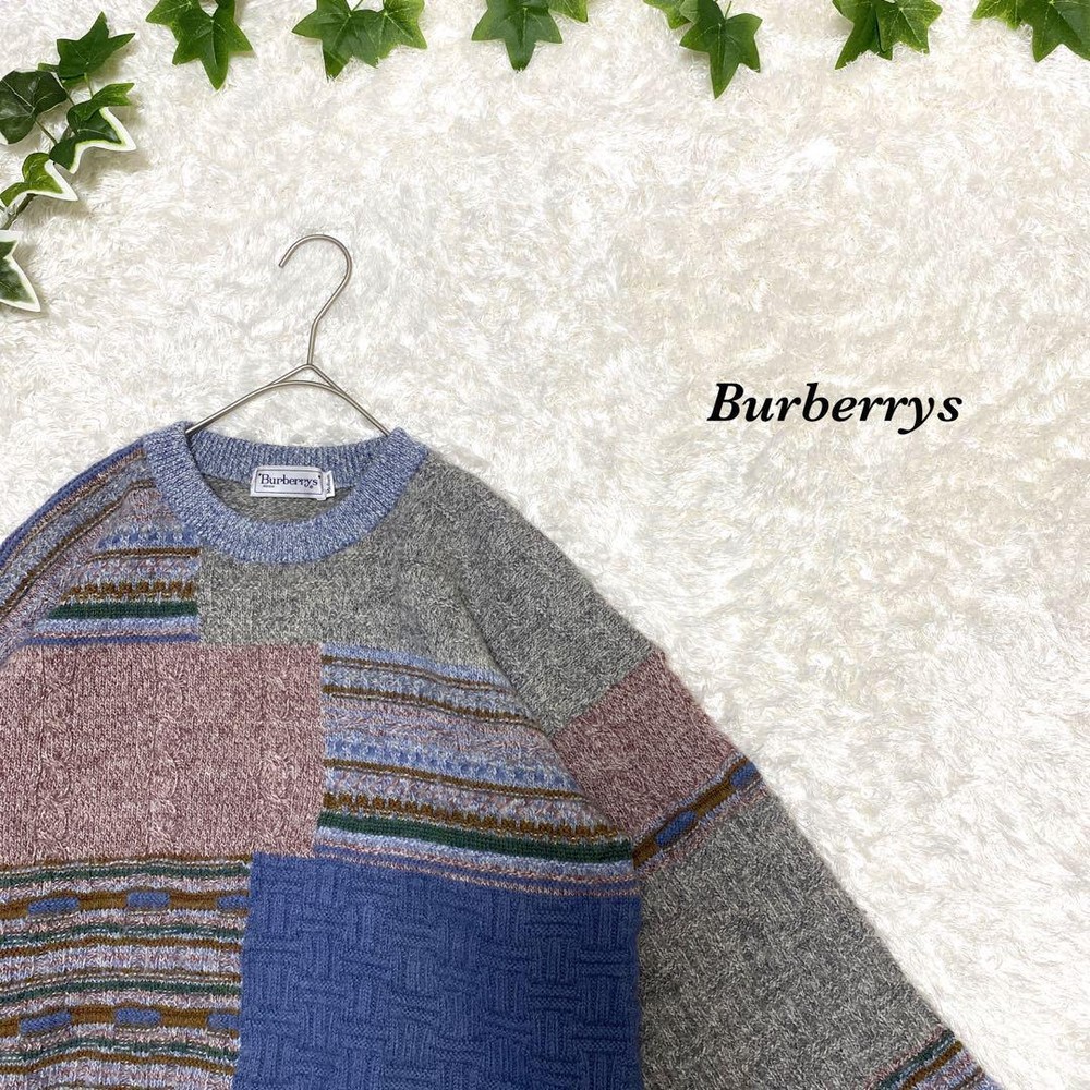 Burberry knit sweater Men's Fashion from Japan