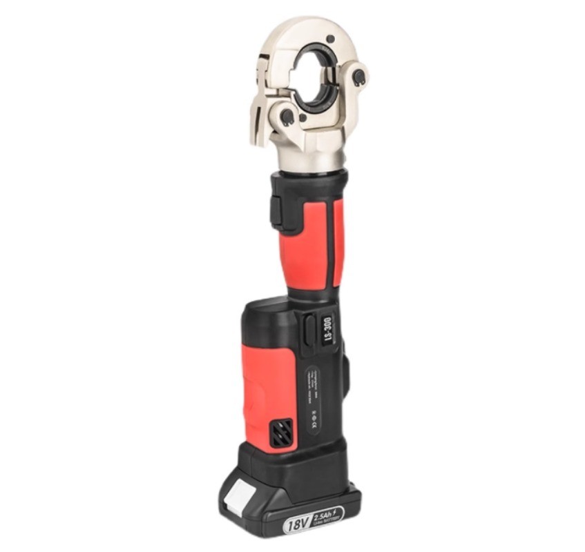 Rechargeable Cable Cutter with Copper/Aluminum Terminal Crimping Pliers