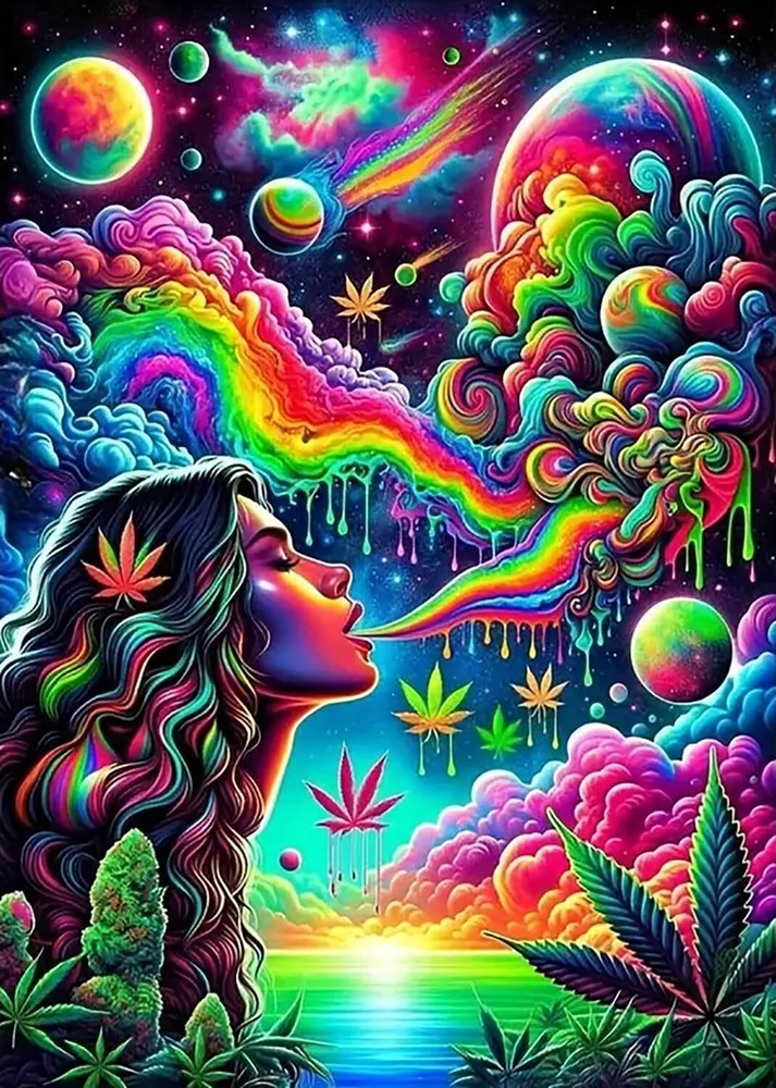 5D Diamond Painting Kits for Adults BeginnersPlanet Leaf Diamond Art KitDIY F...