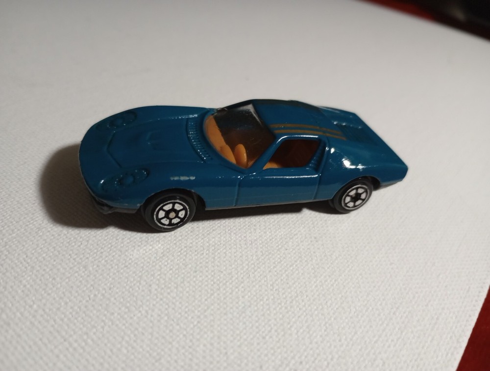 Vintage Diecast Sports Car Vehicle Toy Collector Unknown Make Model Blue