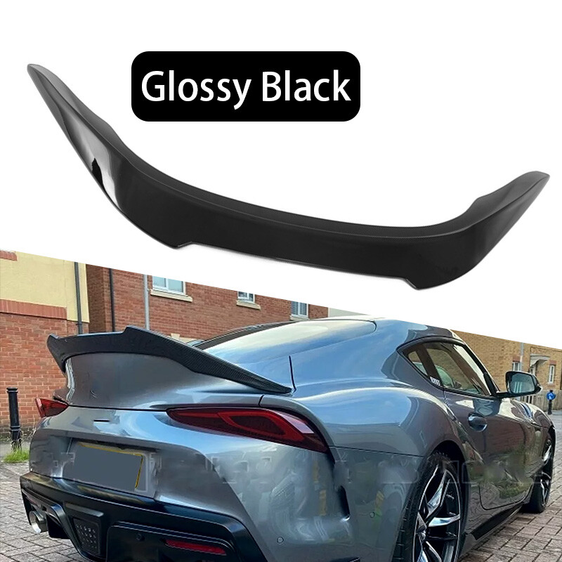 Glossy Black Highkick Trunk Spoiler Wing for Toyota GR Supra A90 2020-2024