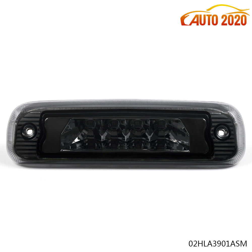 Fit For Jeep Cherokee LED Third Tail Brake Light Rear Stop Lamp 97-01 Smoke Lens