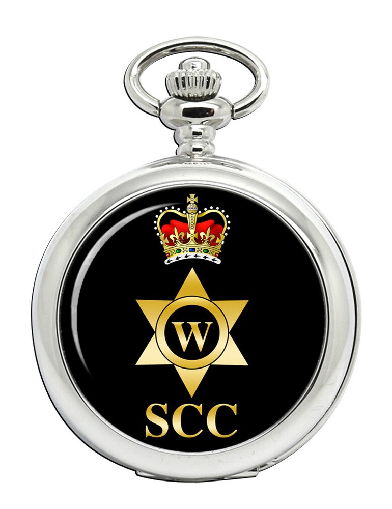 Sea Cadets SCC Writer Badge Pocket Watch