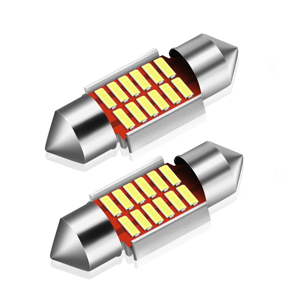 AUXITO 31MM Festoon Interior LED Map Light Bulb 6000K White DE3175 DE3425 DE3021