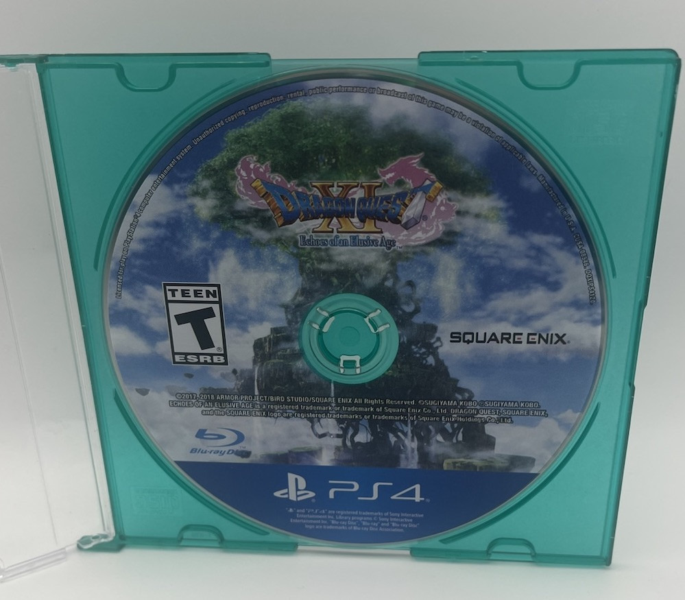 Dragon Quest XI Echoes of an Elusive Age PS4 Game Disc Only