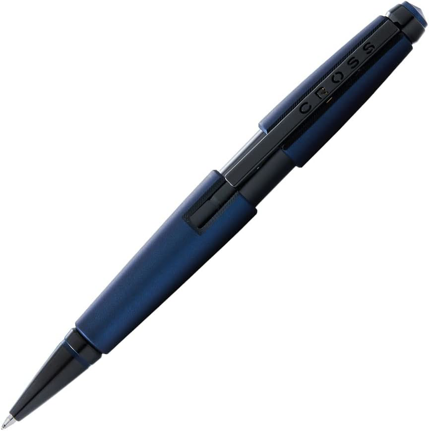 Blue Lacquer Gel Rollerball Pen - Smooth Writing, Elegant Design, 0.7mm Tip
