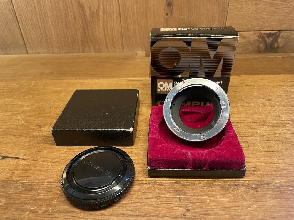 Mint Olympus OM System OM Lens Mount Adapter for Pen F FV FT Japan