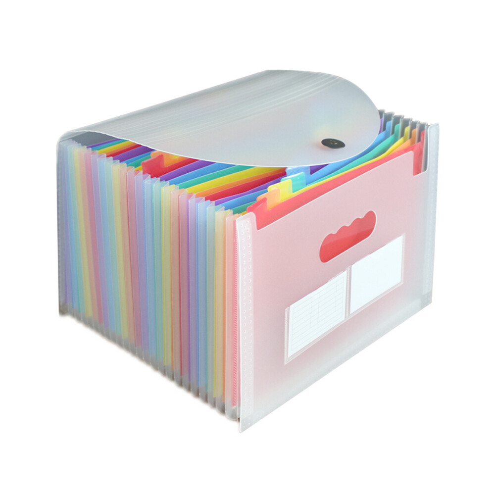 Transparent Removable Organ File Package Home Organizer School