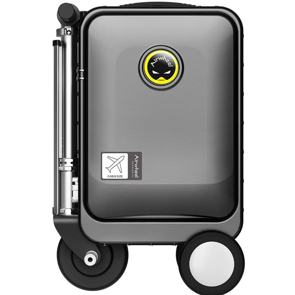 Airwheel SE3S Smart Electric Rideable Suitcase Scooter in Black