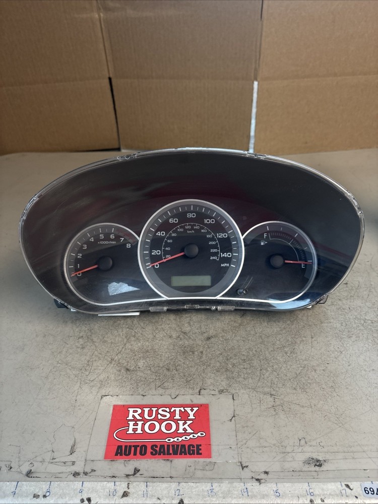 2010 Subaru Impreza Speedometer Instrument Cluster Gauges 0379010 UNKWN MILEAGE