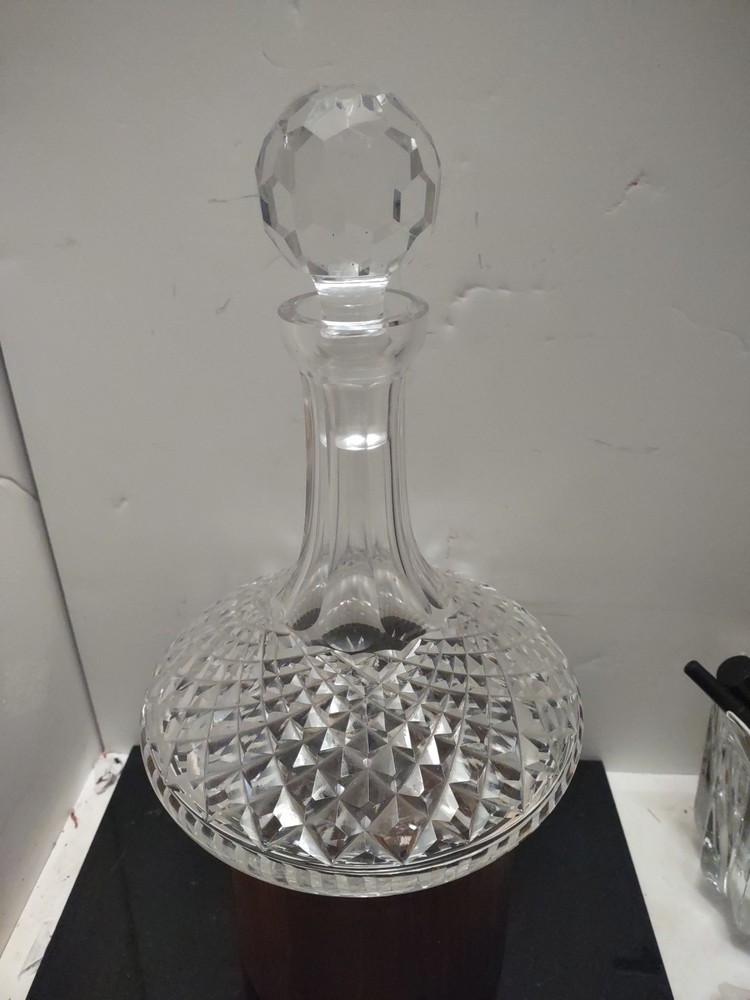 Vintage Waterford Crystal Ships Decantor. Beautiful