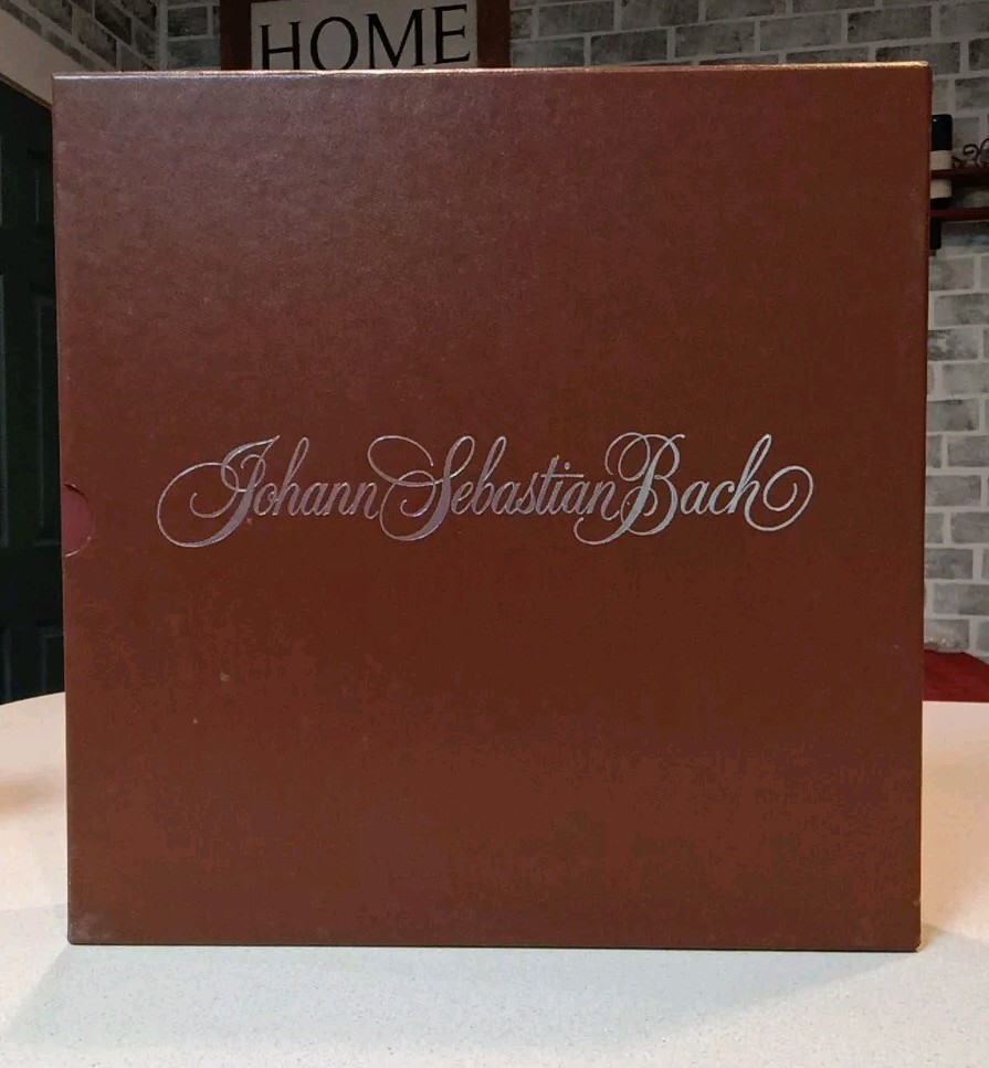 The Smithsonian Collection Johann Sebastian Bach Vinyl 9 Records LP Box Set 1978