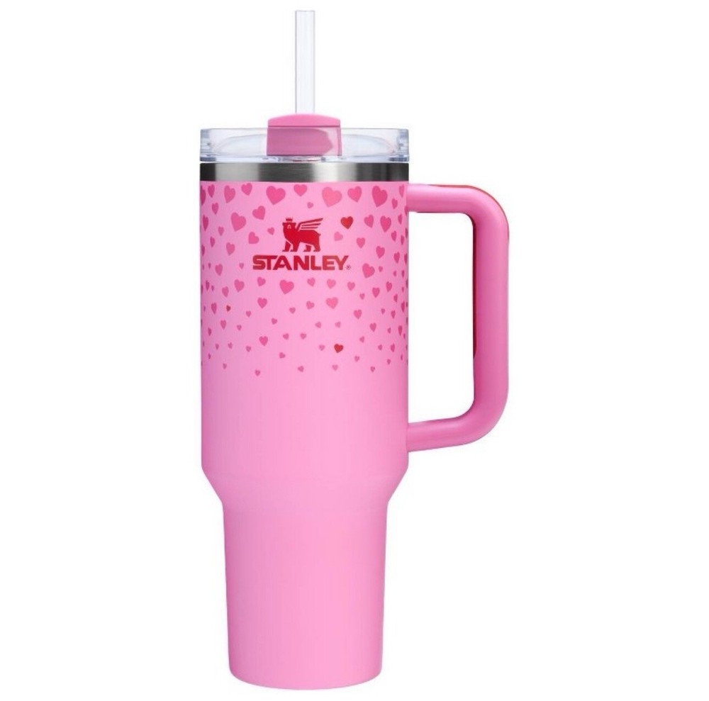 NEW🔥Valentines Day- Stanley 40oz H2.0 Flowstate Quencher Tumbler - Sweet Hearts