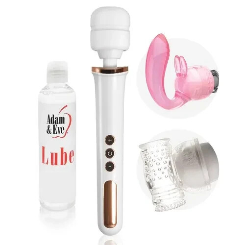Eve Magic Rechargeable Deluxe Massager Wand Kit