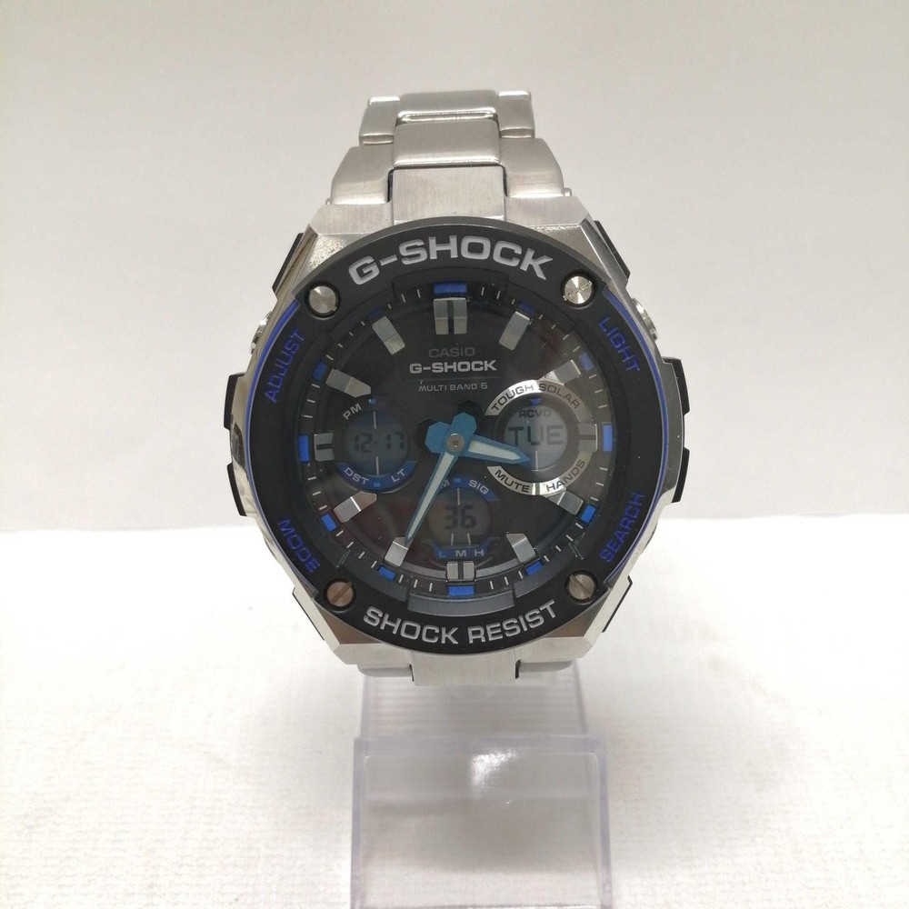 CASIO GST-W1000 G-SHOCK Stainless Steel Solar Watch 154432